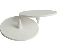 Don Last Man Stands Bowlers Markers White Spiked Plastic Bowling Accessory 7.50" - Pack of 10