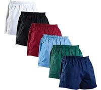 DON LAST MAN STANDS Mens Rugby Shorts Cotton Gym Leisure Fitness Navy 38" Pack Of 2