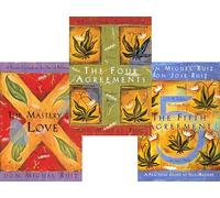 Don Miguel Ruiz Toltec Wisdom Series Collection 3 Books Set,(The Four Agreements: Practical Guide to Personal Freedom, The Mastery of Love: A Practical Guide to the Art of Relationship and The Fifth Agreement: A Practical Guide to Self-Mastery)