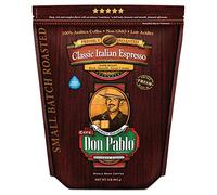 Don Pablo Classic Italian Espresso - Dark Roast Gourmet Coffee, 100% Arabica Whole Bean, Low Acidity, Non-GMO, 907g (2LB)