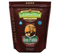 Don Pablo Colombian Decaf - Light Roast Gourmet Coffee, Swiss Water Process, 100% Arabica Whole Bean, Non-GMO, Low Acidity, 907g (2LB) Bag