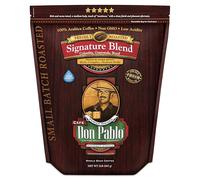 Don Pablo Signature Blend - Medium-Dark Roast Gourmet Coffee, 100% Arabica Whole Bean, Low Acidity, Non-GMO, 907g (2LB)