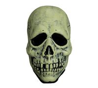 Don Post Studios Glowin Ghoulies Skull Adult Vinyl Costume Mask