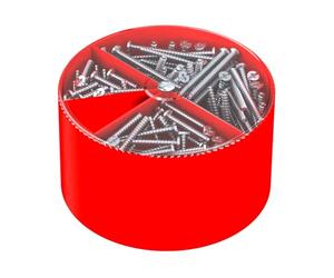 Don Quichotte Tool Screw Assortment Box 300 Pieces for Switch Boxes 100 Pieces 3.2 x 15/3.2 x 25/3.2 x 40 mm