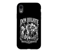 Don Quijote de la Mancha Miguel de Cervantes Woodcut Case for iPhone XR