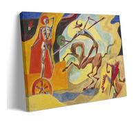 Don Quixote And The Chariot of Death France Poster Decorative Painting Canvas Wall Art Living Room Poster Bedroom Painting, Wall Art Picture Print Modern Family Room Decor 16 x 24 Inches (40 x 60 cm)