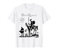 Don Quixote Cubist Drawing T-Shirt
