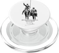 Don Quixote de la Mancha y Sancho Panza-Cervantes-Spain PopSockets PopGrip for MagSafe