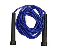 DON Skipping Rope Jumping Fitness Boxercise Plastic Handle Nylon Rope Gym Exercise 3m/10ft Single (Blue)