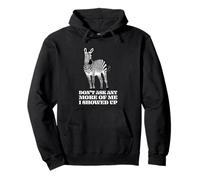 Don’t Ask Any More of Me - Spoonie Zebra Advocacy Design Pullover Hoodie