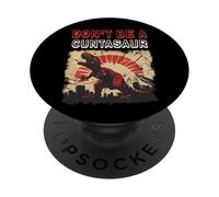 Don’t Be Cuntasaur Fun Dinosaur Coworker, Cool Retro Style PopSockets Adhesive PopGrip