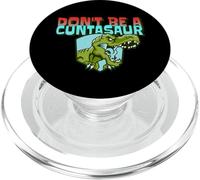 Don’t Be Cuntasaur Fun Dinosaur Coworker, Cool Retro Style PopSockets PopGrip for MagSafe