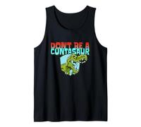 Don’t Be Cuntasaur Fun Dinosaur Coworker, Cool Retro Style Tank Top