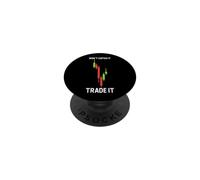 Don’t Catch It Trade It - Trading Strategy Distressed Design PopSockets Adhesive PopGrip