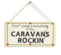 Don’t Come Knocking Caravan Rocking Hanging Sign