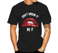 Don’T Dream It Be It The Rocky Horror Picture Show Red Lips T-Shirt Men Top Tee Shirt