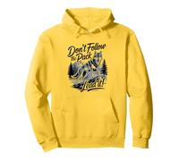 Don´t Follow The Pack Lead It Wolf Pullover Hoodie