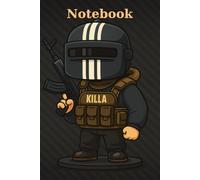 Don’t Forget to Extract Tarkov - Tactical Grid Notebook - 6x9'' | Perfect for Notes, Sketches & Planning: A grid notebook for raid notes, gear lists, and tactical plans - if you actually survive