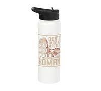 Don’t Get Mad Get Roman Empire Stainless Steel Insulated Water Bottle