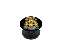 Don’t Happy Be Worry Retro Funny Sarcastic Mood Quote PopSockets Adhesive PopGrip