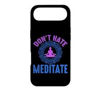 Don’t Hate Meditate Funny Mindfulness Quote Case for iPhone Air