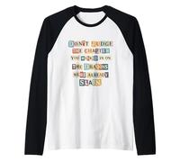 Don’t Judge The Chapter You Walked in On Raglan Baseball Tee