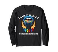 Don’t Judge What You Don’t Understand Autism Puzzle Long Sleeve T-Shirt