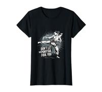 Don’t Let The Ponytail Fool You Female Karate Fighter T-Shirt