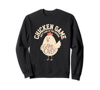 Don’t Look at the Chicken Funny Barnyard Challenge Design Sweatshirt