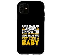 Don’t Make Me Angry Funny Physical Therapist PT Therapy Case for iPhone 11