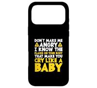 Don’t Make Me Angry Funny Physical Therapist PT Therapy Case for iPhone 17 Pro Max