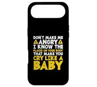 Don’t Make Me Angry Funny Physical Therapist PT Therapy Case for iPhone Air