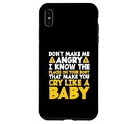 Don’t Make Me Angry Funny Physical Therapist PT Therapy Case for iPhone XS Max