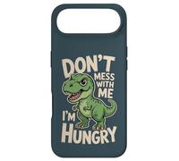 Don’t Mess With Me I’m Hungry Funny Dinosaur Cartoon Case for iPhone Air