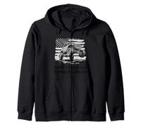 Don’t Need No Stinking Road 4x4 Off-Roading 4x4 Zip Hoodie