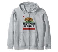 Don’t Poke the Bear California Pride Zip Hoodie