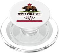 Don’t Poke The Bear California Republic Grizzly Outdoor PopSockets PopGrip for MagSafe