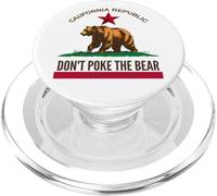 Don’t Poke The Bear California Republic Grizzly Outdoor PopSockets PopGrip for MagSafe