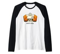 Don’t Stop Diner Booth Jukebox New Jersey Raglan Baseball Tee