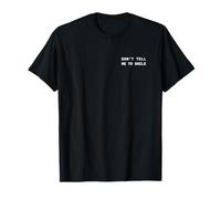 Don’t Tell Me To Smile Stylized Design Light Funny T-Shirt