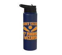 Don`t Tilted My Pinball Wizard Pinball Machine Arcade Game Stainless Steel Insulated Water Bottle