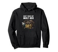 Don’t Touch My Molt Box Tarantula Keeper Humor Pullover Hoodie