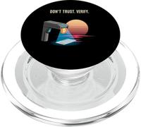 Don´t trust verify truth freedom proof self custody bitcoin PopSockets PopGrip for MagSafe