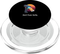 Don´t trust verify truth freedom proof self custody bitcoin PopSockets PopGrip for MagSafe
