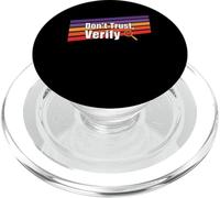 Don´t trust verify truth freedom proof self custody bitcoin PopSockets PopGrip for MagSafe