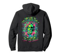 Don’t Try To Figure Me Out I'm A Special Skeleton SKULL Rose Pullover Hoodie