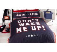Don t Wake Me Up Reversible Duvet Set: Single