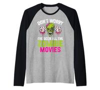 Don’t Worry I’ve Seen All The Zombie Movies Zombie Raglan Baseball Tee