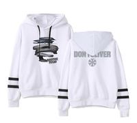 Don Toliver HARDSTONE Psycho Promise Land Harajuku Hoodies Clothes Casual Tops Sweatshirts (WHITE,S)