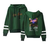 Don Toliver Love Sick Album Harajuku Hoodies Clothes Casual Tops Sweatshirts (GREEN,L)
